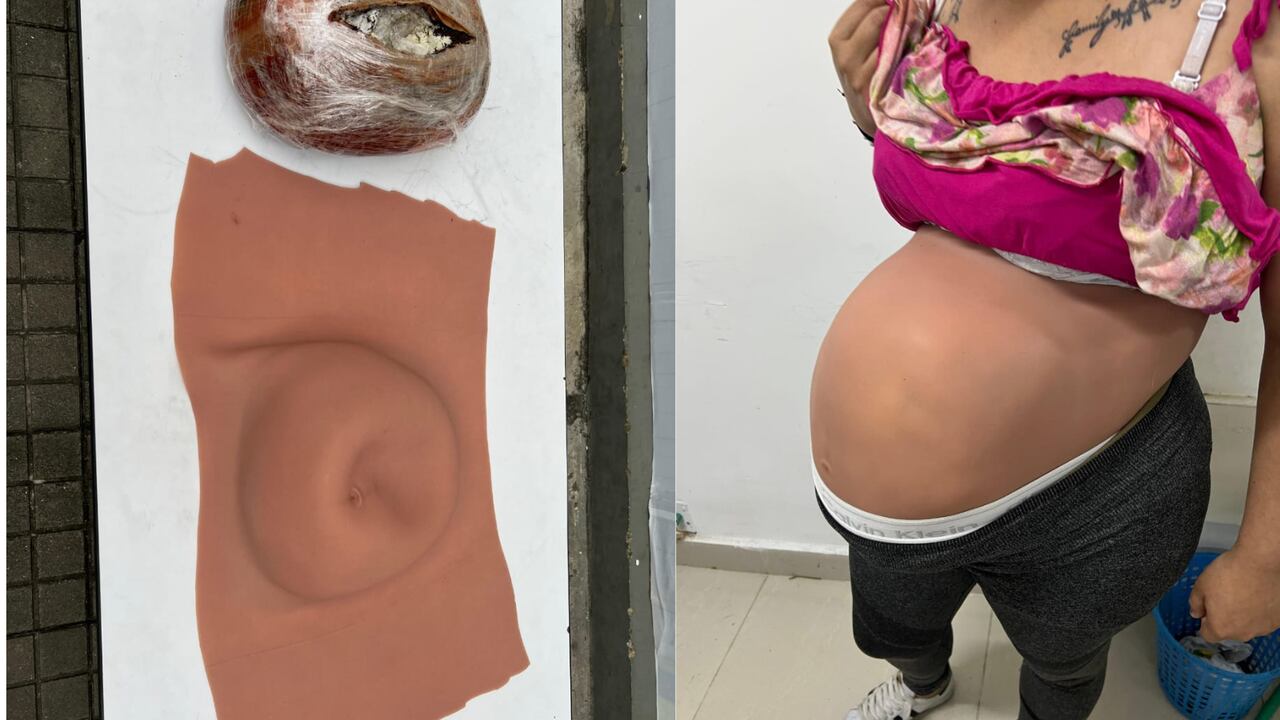 Capturan en Cali a mujer que transportaba cocaína con vientre falso de látex: modalidad en auge.