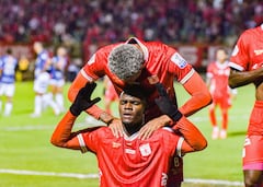 Imagen del partido entre Boyacá Chicó y América de Cali por la fecha 2 del primer semestre de la Liga Colombiana 2026.