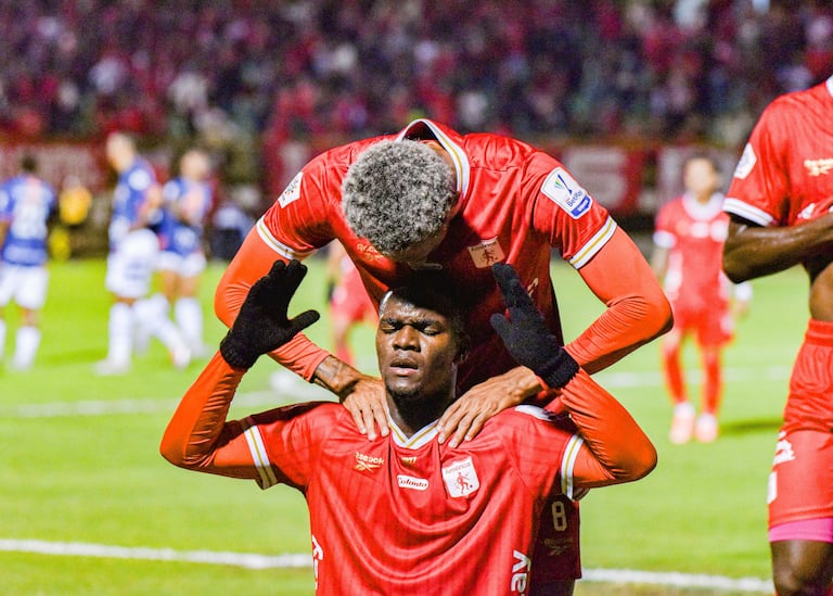 Imagen del partido entre Boyacá Chicó y América de Cali por la fecha 2 del primer semestre de la Liga Colombiana 2026.