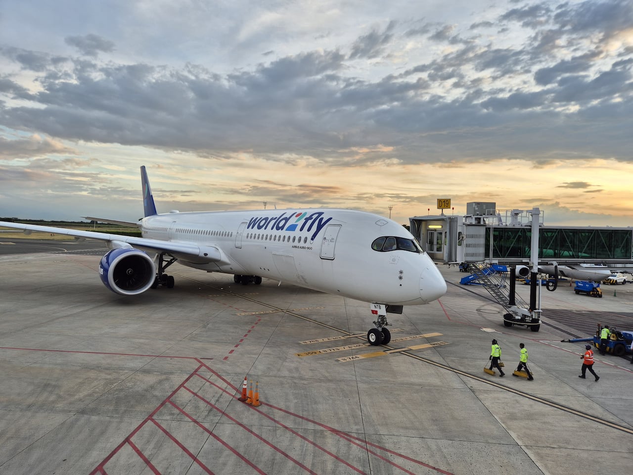La aerolínea World2Fly anunció dos vuelos semanales de Madrid a Cali, los días miércoles y domingos, con capacidad para 432 personas. Foto Cortesía Aerocali.
