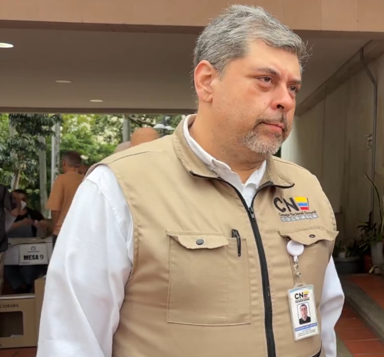 Johan Ernesto Bonilla, integrante del Tribunal Seccional del Consejo Nacional Electoral.