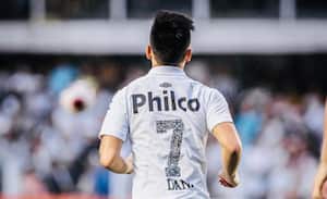 Daniel Ruiz, jugador del Santos de Brasil.