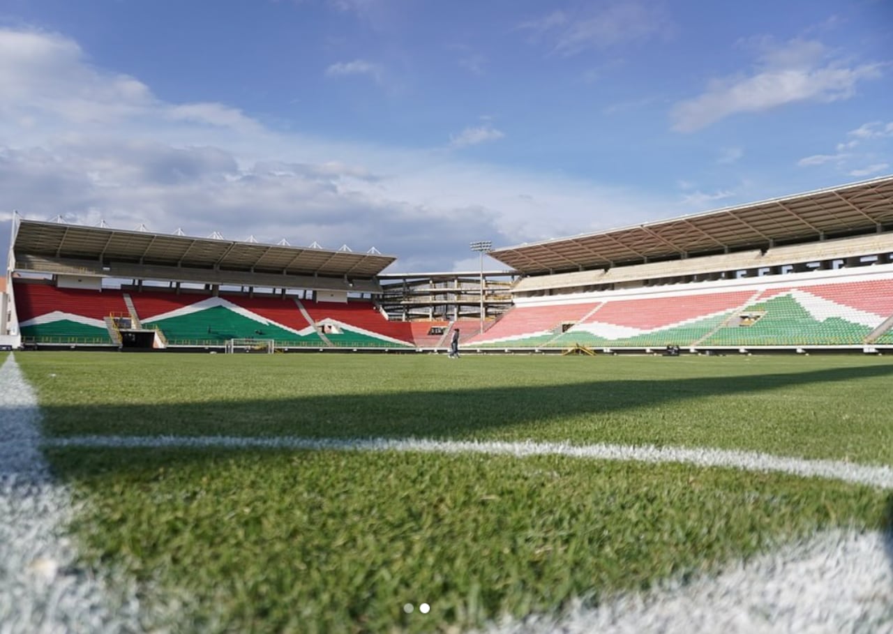 Panorámica del Estadio La Independencia de Tunja.