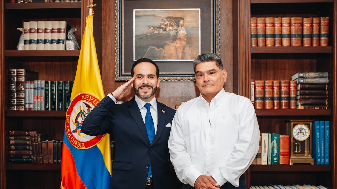 Abelardo De La Espriella y Gregorio Eljach.