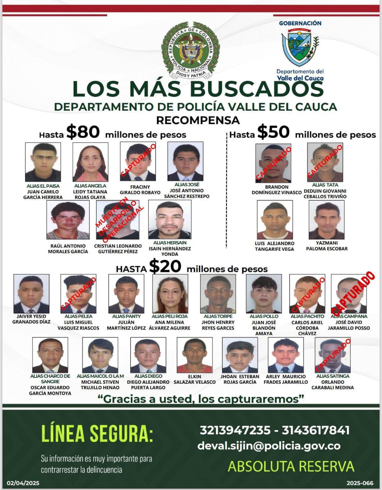 CAPTURA ALIAS CAMPANITA