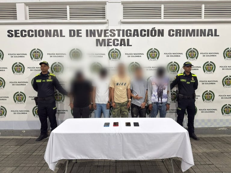 La Policía Nacional desarticuló la estructura criminal conocida como ‘La Mina’.