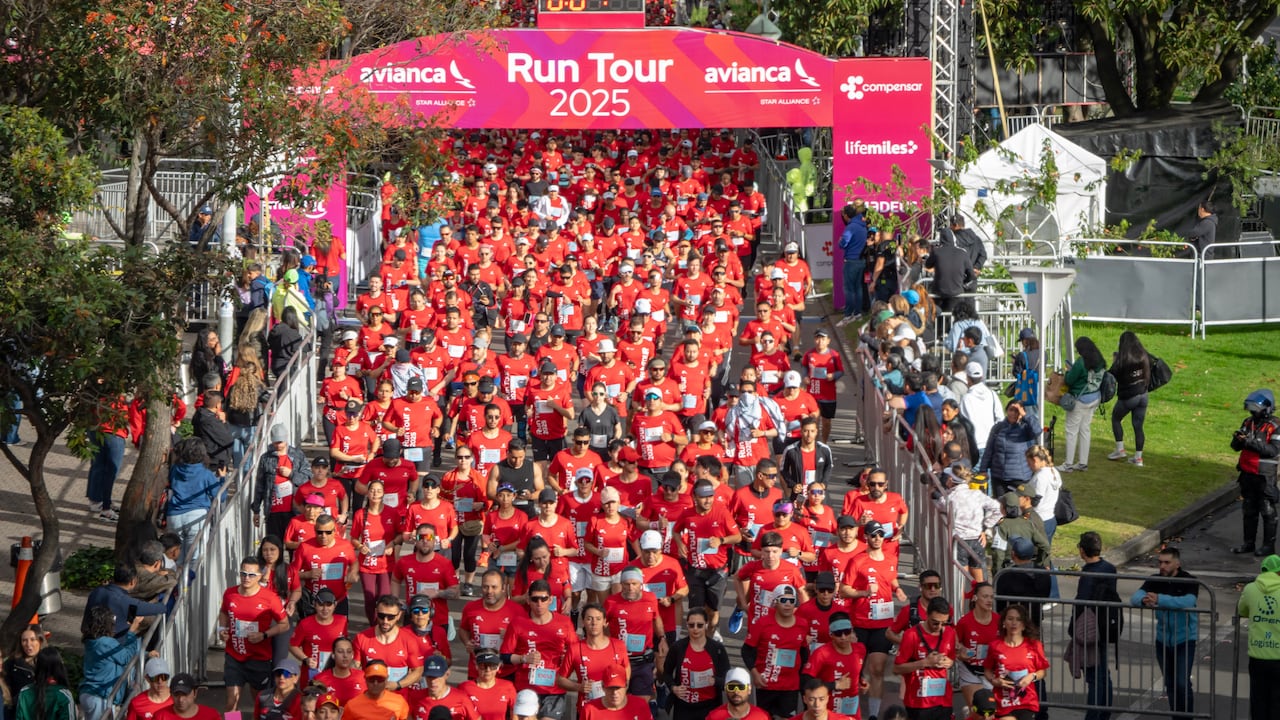 Este año se celebrará la 13ª edición del Run Tour Avianca.