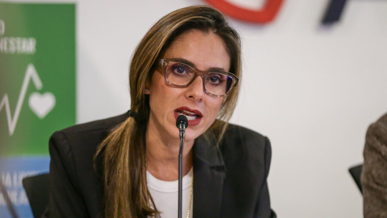 Natialia Gutiérrez en la presidenta del Consejo Gremial Nacional