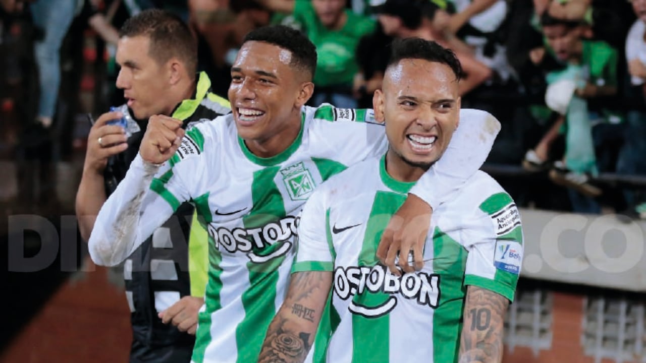 Jarlan Barrera fue el héroe de la noche para Atlético Nacional