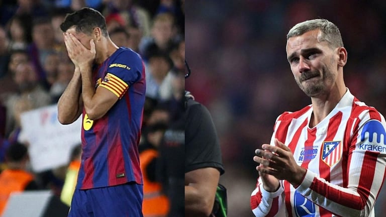 Lewandowski y Griezmann