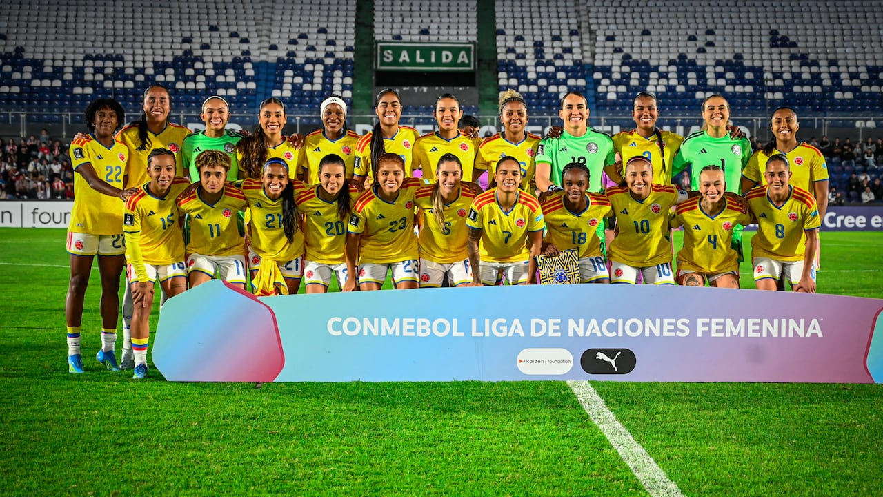 Última fecha de la Liga de Naciones Femenina, donde Colombia se impuso ante Paraguay.