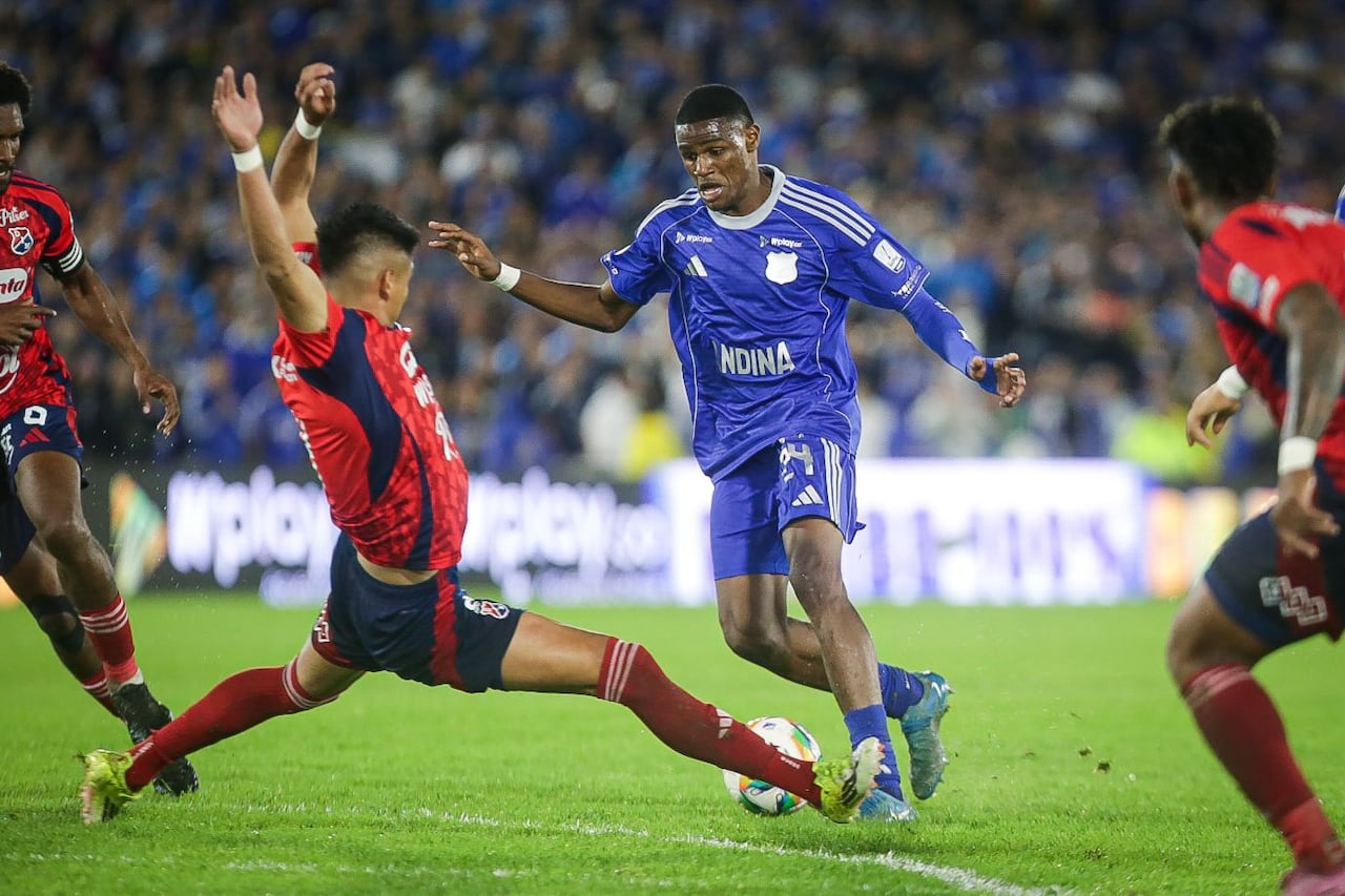 Imagen del partido entre Millonarios e Independiente Medellín por la fecha 4 del primer semestre de la Liga Colombiana 2026.