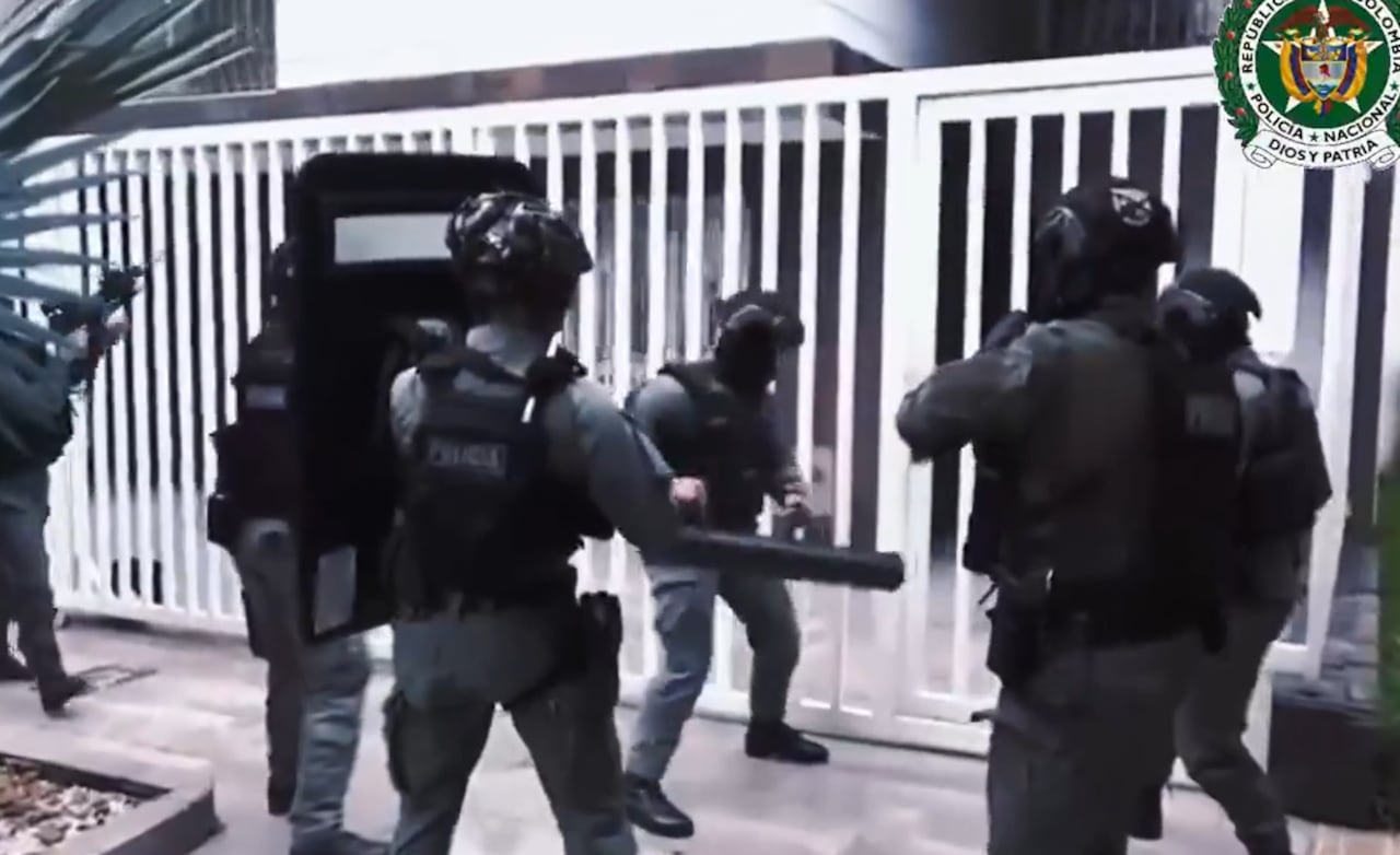 La captura se ejecutó en un operativo en Medellín.