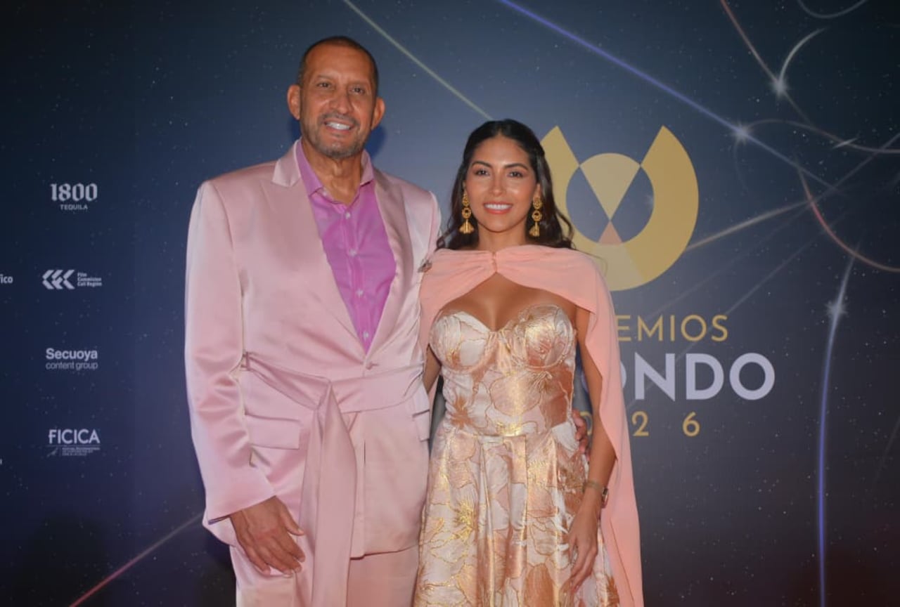 El 'Flaco' Solórzano y Lorena Altamirano.