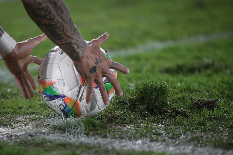 Imagen de la gramilla de El Campín.