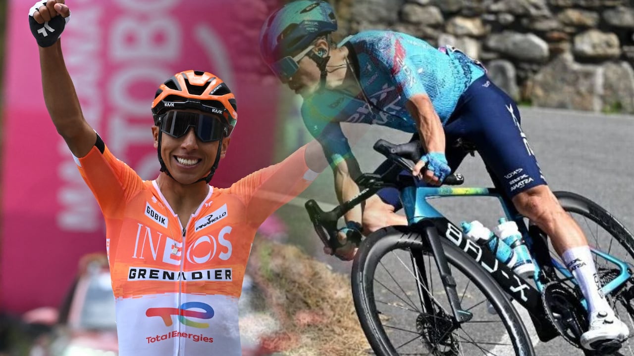 Egan Bernal e Higuita escalan tras la etapa 3.