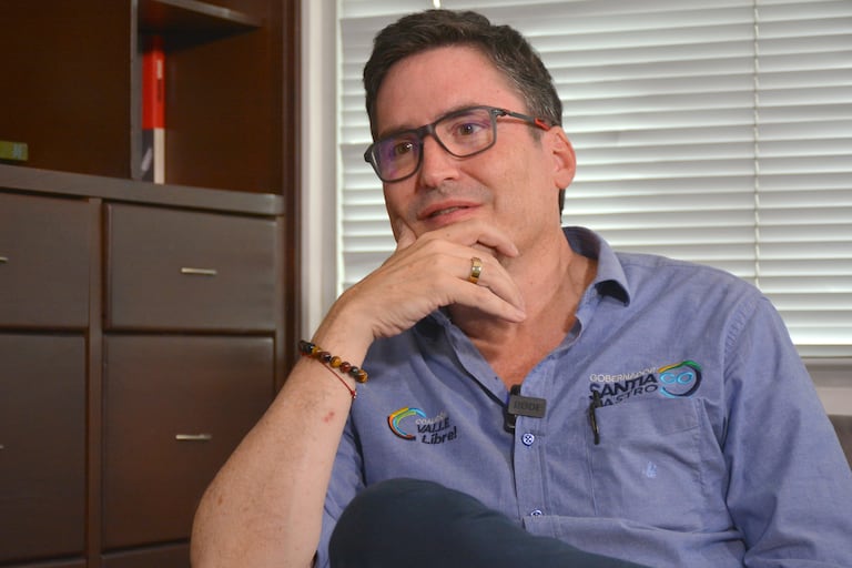 Santiago Castro, candidato a la Gobernación del Valle del Cauca.