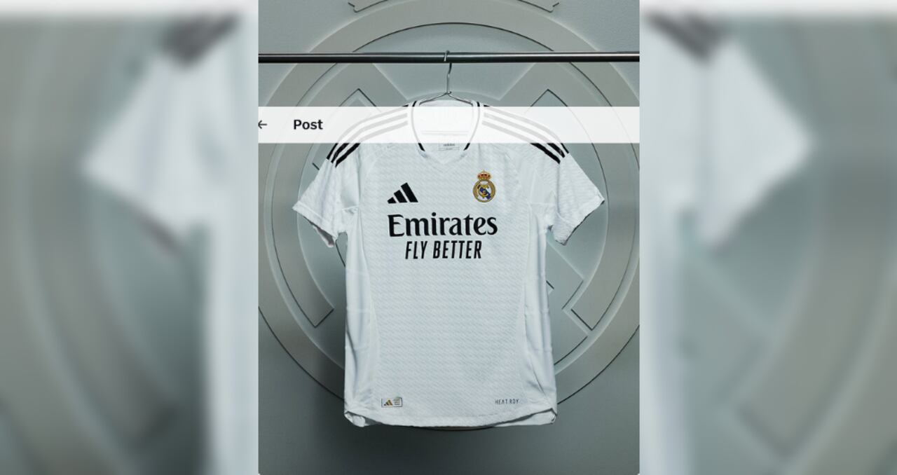 La camiseta de Real Madrid 2024- 2025