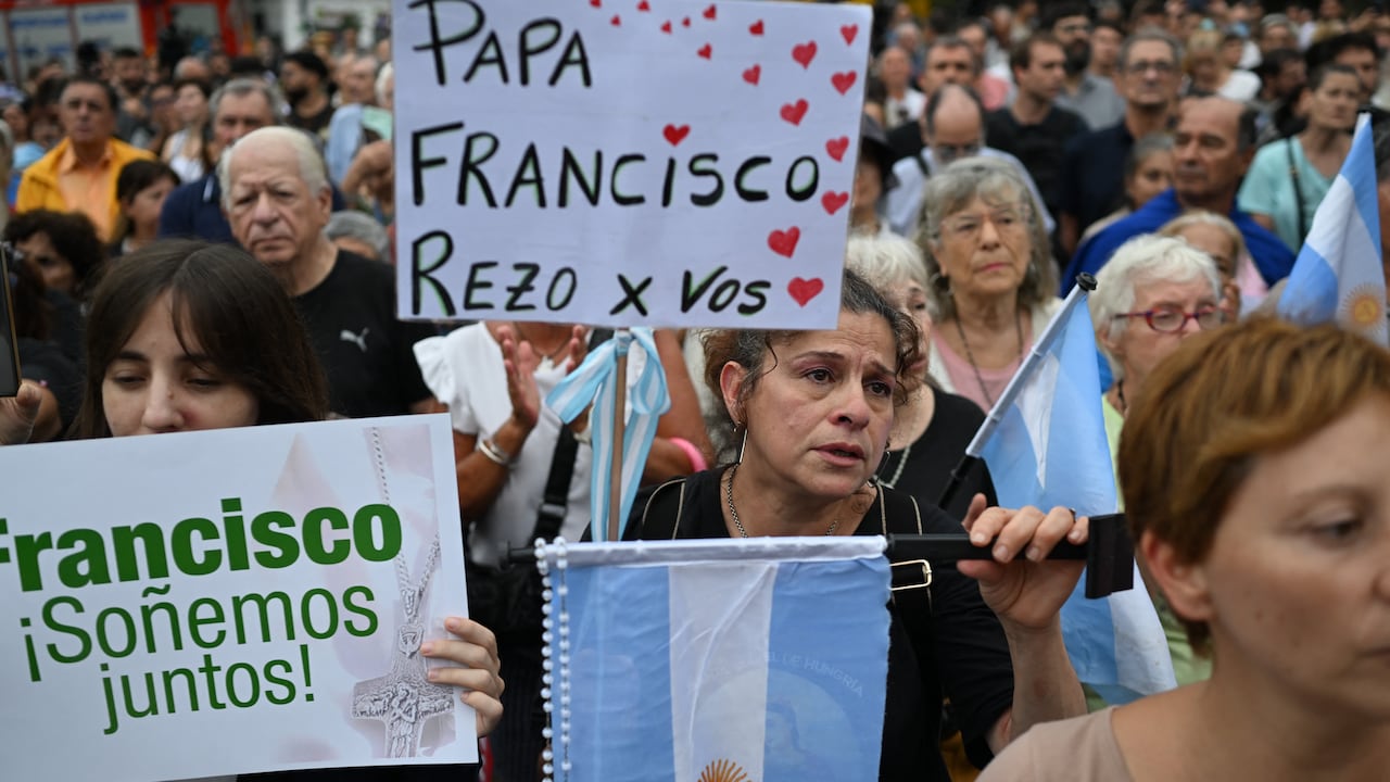 Misa por el papa Francisco en Buenos Aires