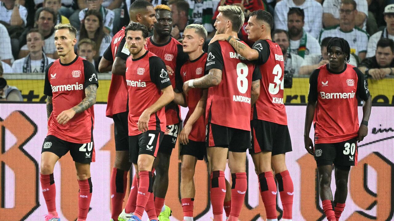Borussia Mönchengladbach vs Bayer Leverkusen - fecha 1 - Bundesliga