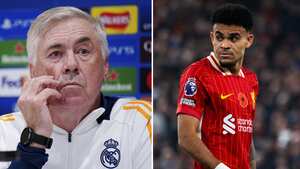 Carlo Ancelotti habló del jugador que se encargará de marcar a Luis Díaz