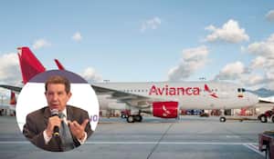(Foto de fondo: Cortesía Avianca / Foto del círculo: Semana)