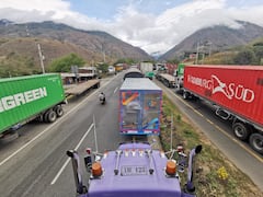 Bloqueos en loboguerrero vía a Buenaventura