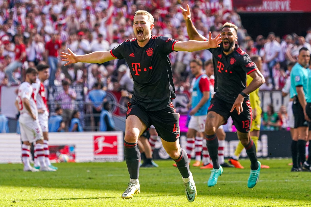 Bayern Múnich derrotó al Colonia y se coronó campeón de la Bundesliga.