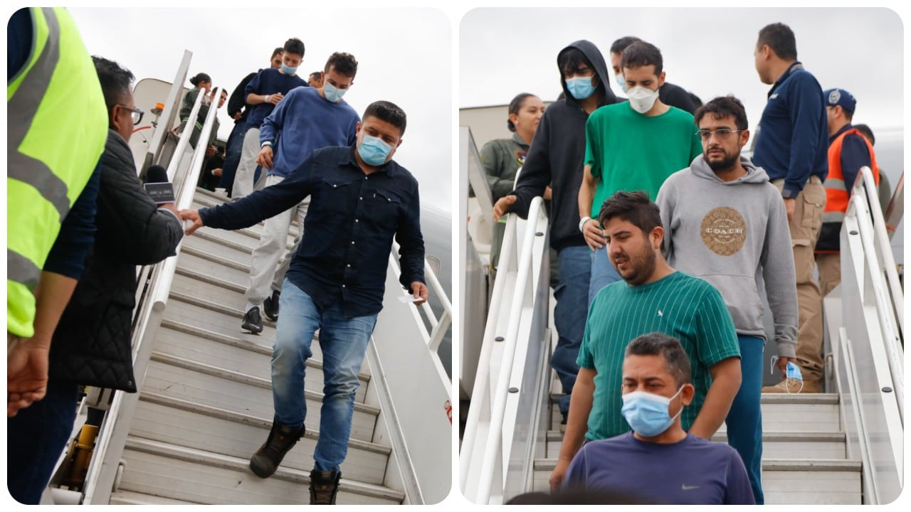 Este es el segundo grupo de colombianos ilegales en Estados Unidos que llegó a Bogotá.