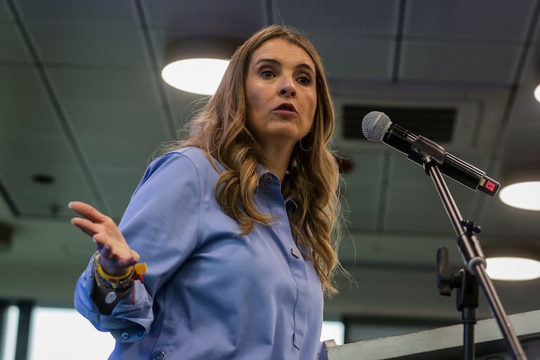 La candidata presidencial Paloma Valencia presentó propuestas de cara a las próximas elecciones.