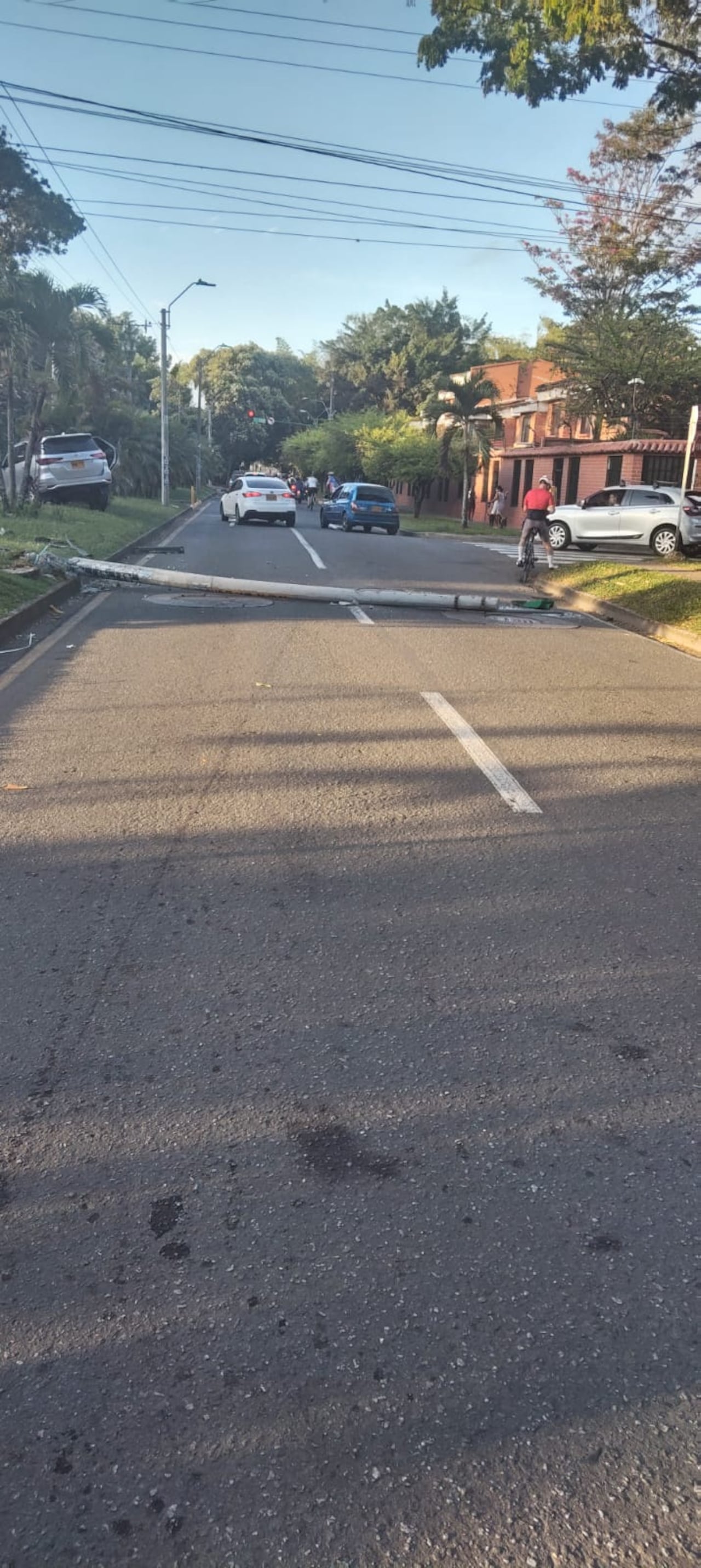 Accidentes de tránsito en la mañana del 25 de abril de 2026.