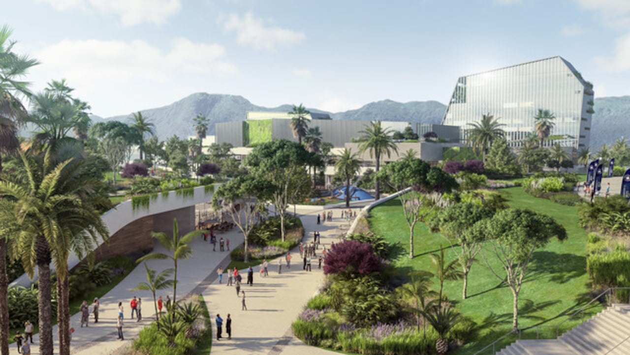 Maqueta del nuevo Complejo deportivo y Cultura El Campín de Bogotá