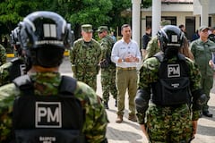 El ministro de Defensa, Pedro Sánchez, lideró una reunión estratégica de seguridad en el departamento de Arauca.