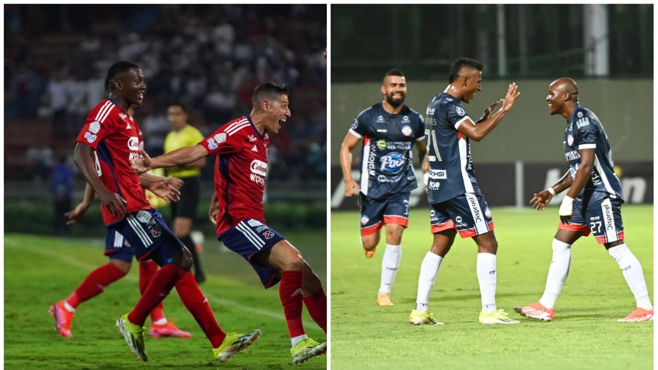 Independiente Medellín y Alianza FC Copa Sudamericana.