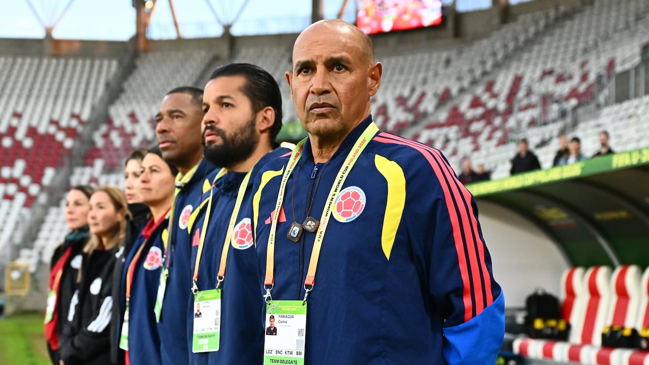 Carlos Paniagua, director técnico de la Selección Colombia Femenina Sub-20.