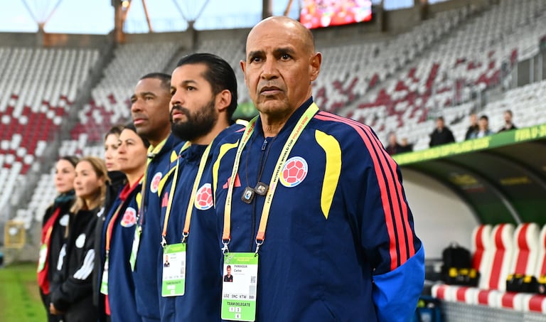 Carlos Paniagua, director técnico de la Selección Colombia Femenina Sub-20.