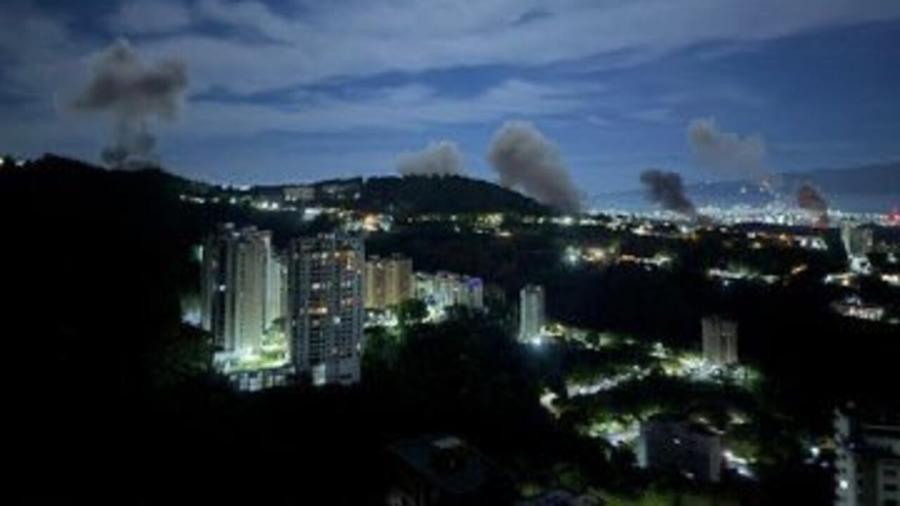 Bombardeos sobre Caracas.