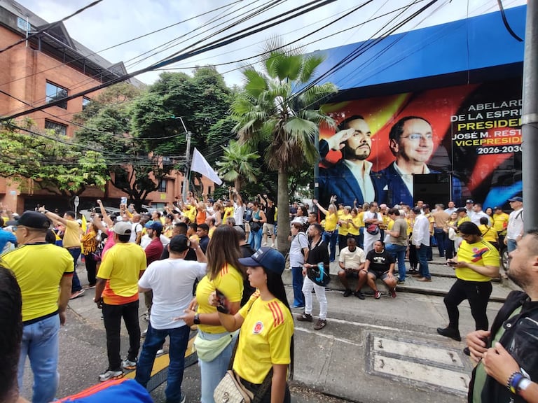 Sede de campaña de Abelardo de la Espriella en Cali.