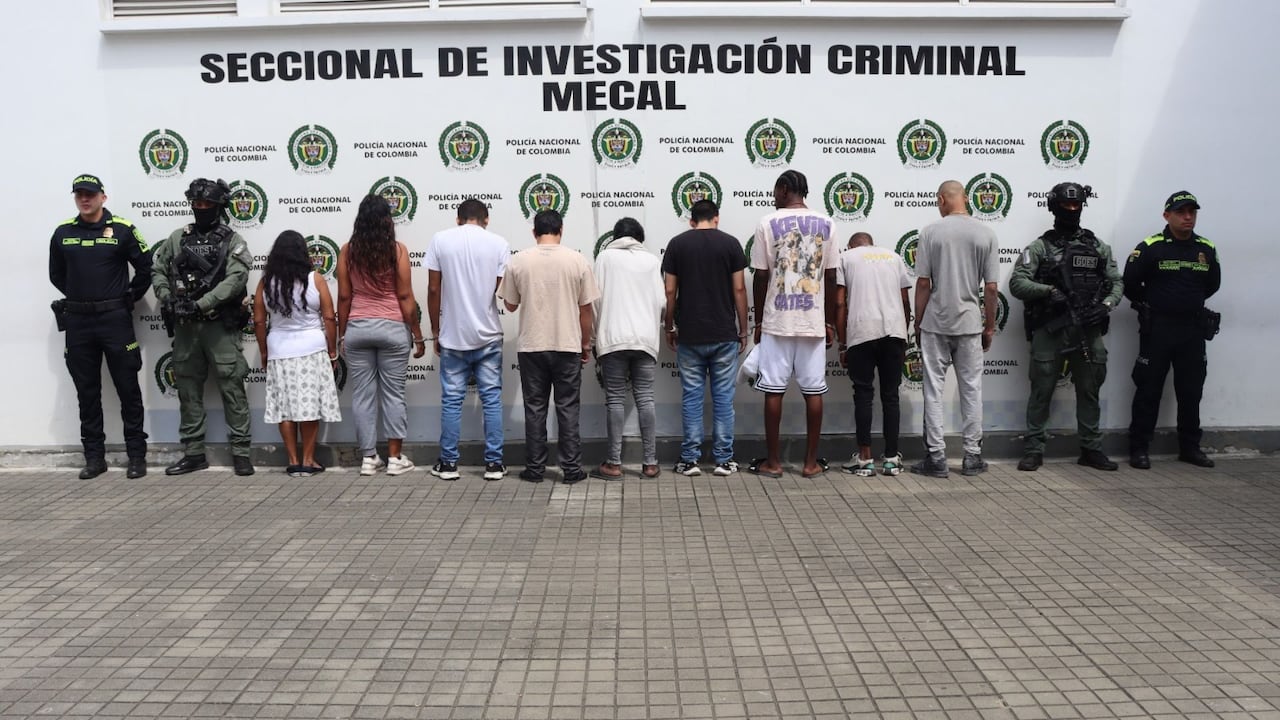 Luego de ocho meses de labores investigativas, la Policía Metropolitana de Cali consiguió desmantelar la organización delincuencial conocida como ‘Los del Pozo’, que operaba en el oriente de la ciudad.