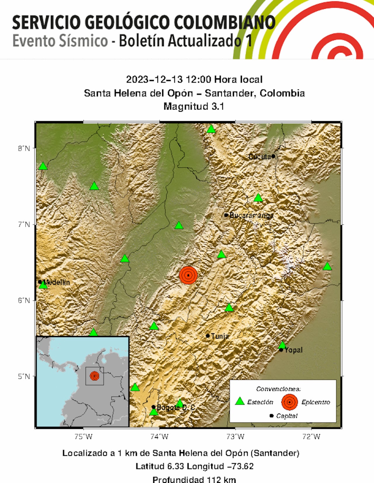 Boletín del Servicio Geológico Colombiano