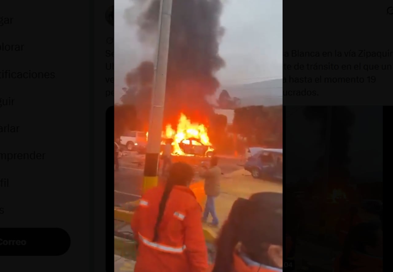 Accidente Zipaquirá