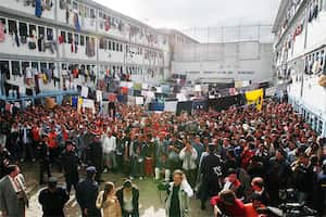 La cárcel La Modelo de Bogotá es uno de los centros de reclusión con mayor hacinamiento en el país.