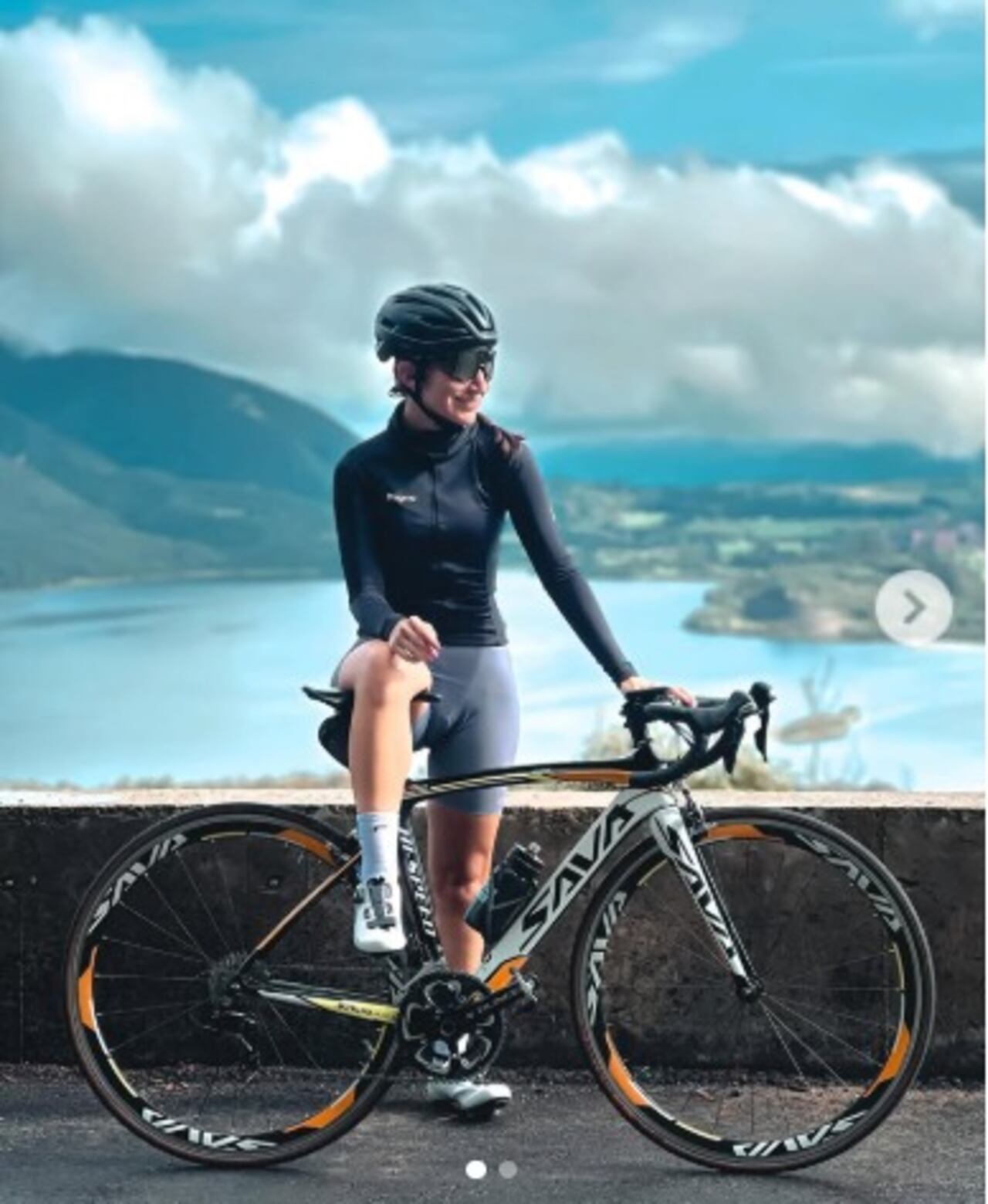 fallece joven ciclista arrollada en Sibaté, nieta de José Domingo Bermúdez