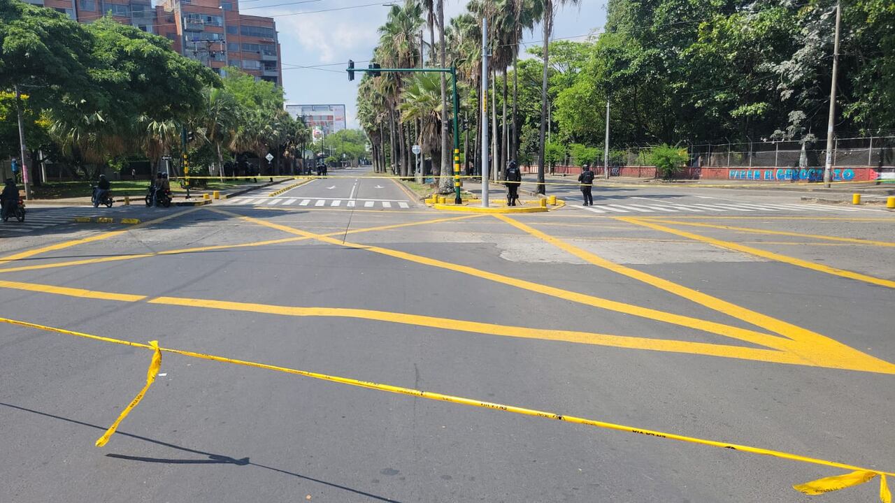 Cierres viales por manifestación