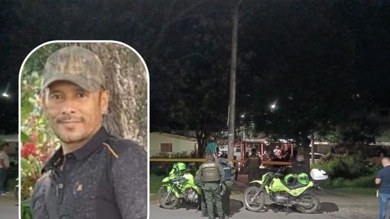 Uniformados de la Policía Nacional acordonaron el área bajo el puente que comunica a Portal de las Ferias con el barrio El Lago, luego del hallazgo del cuerpo sin vida de James César Hoyos Sarria, conocido entre la comunidad como Pingüino.