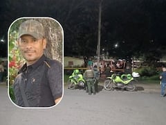Uniformados de la Policía Nacional acordonaron el área bajo el puente que comunica a Portal de las Ferias con el barrio El Lago, luego del hallazgo del cuerpo sin vida de James César Hoyos Sarria, conocido entre la comunidad como Pingüino.