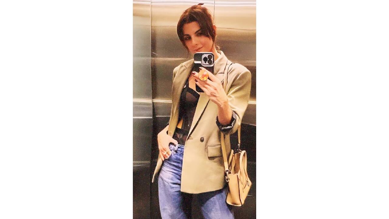 Carolina Cruz reapareció con nuevo look y mostrando a su novio