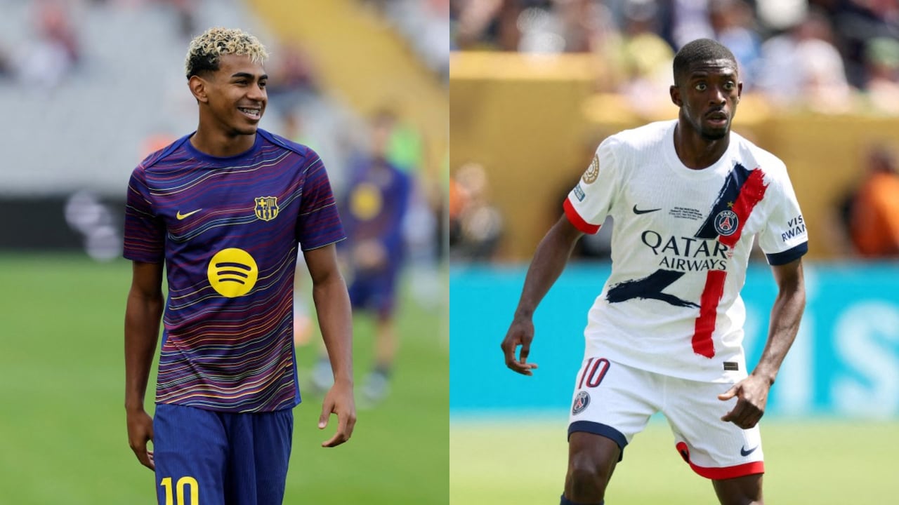 Lamine Yamal y Ousmane Dembélé se enfrentan por primera vez tras la ceremonia del Balón de Oro.