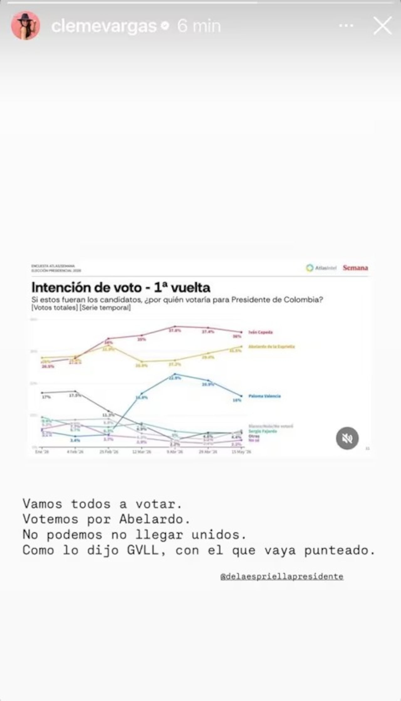 Historia publicada por Clemencia Vargas.