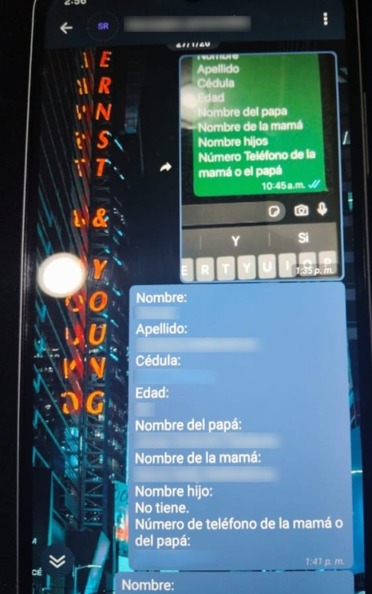 Durante el procedimiento fueron incautados dispositivos electrónicos que contendrían información personal de posibles víctimas de reclutamiento.